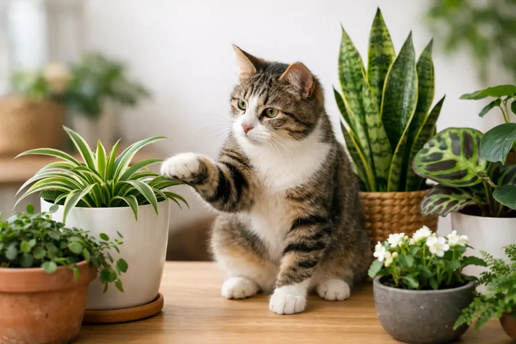 12 Safe Plants for Curious Cats
