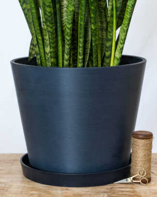 16 Inch Dark Blue Planter