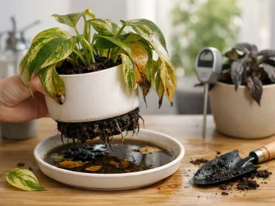 9 Signs of Overwatered Houseplants
