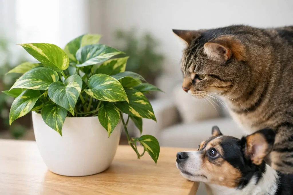 Are Pothos Plants Toxic to Pets?
