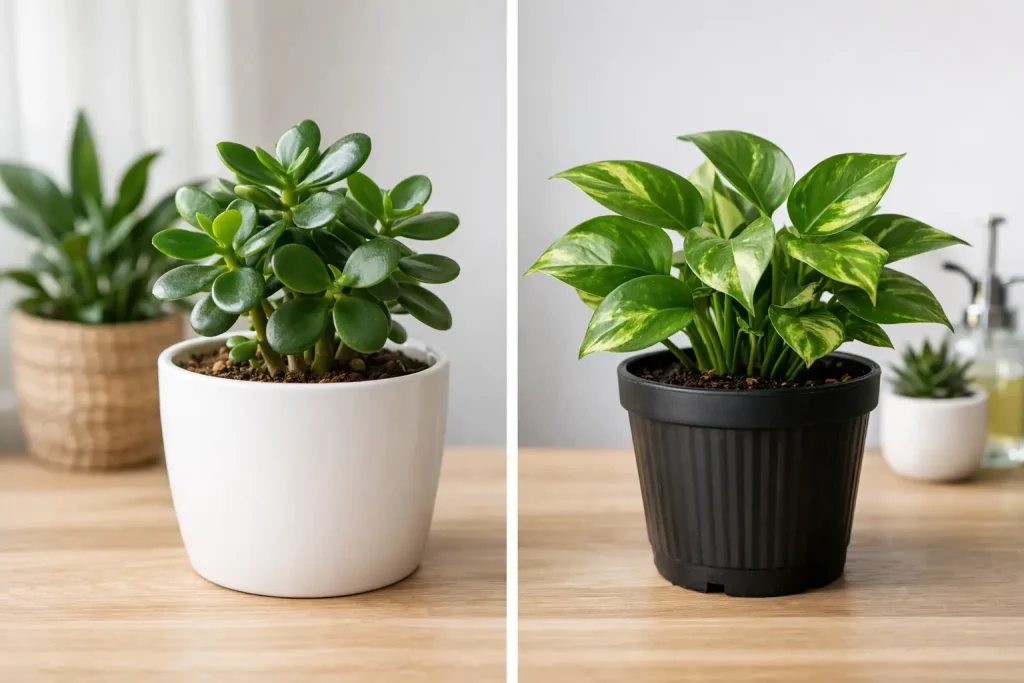 Ceramic Pots vs Plastic Pots for Houseplants
