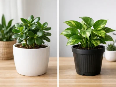 Ceramic Pots vs Plastic Pots for Houseplants