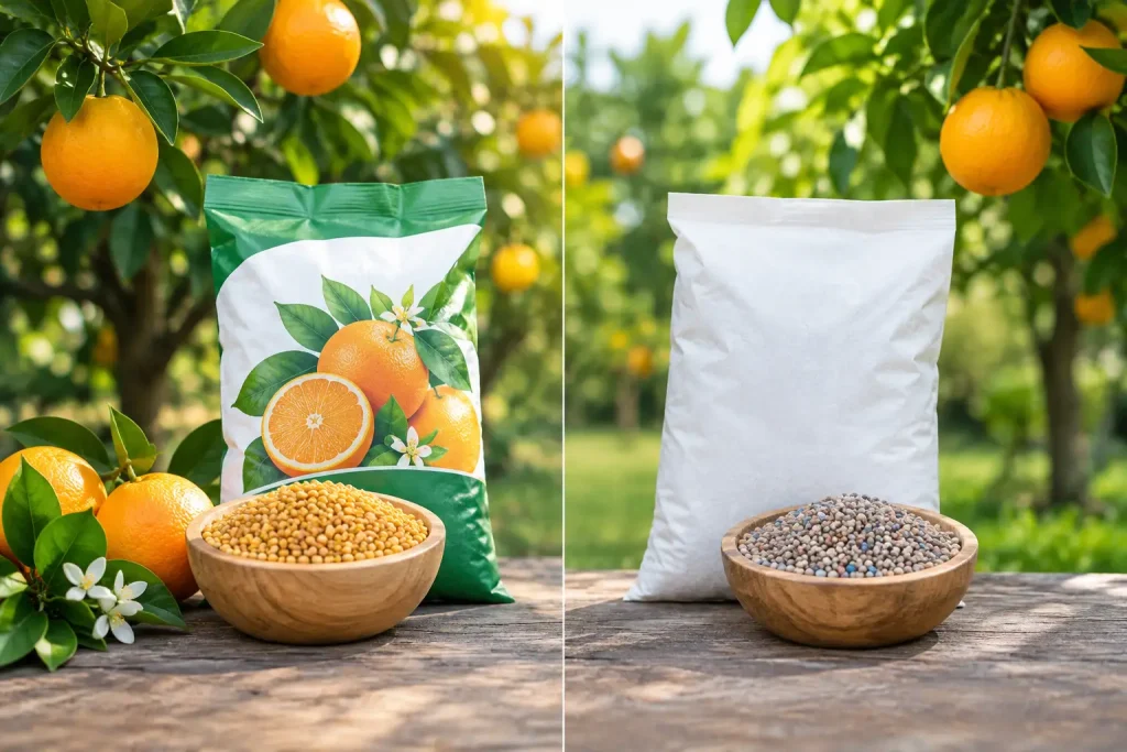Citrus Fertilizer vs Regular Fertilizer for Citrus Trees