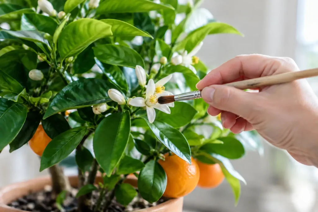 Guide to Indoor Citrus Pollination at Home