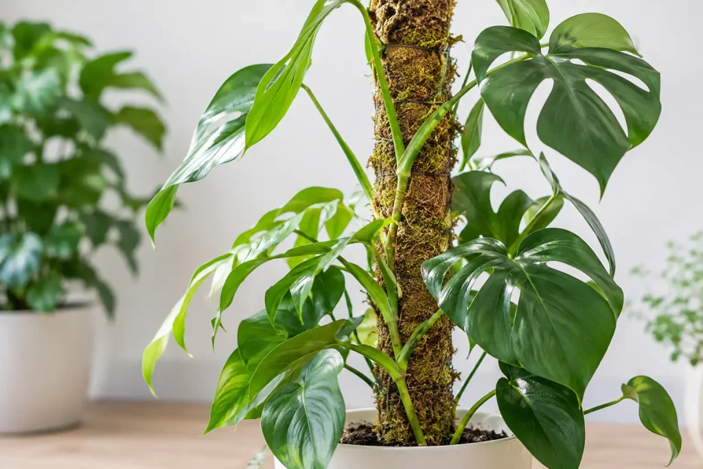 Guide to Moss Pole Support for Climbing Plants