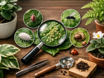 Houseplant Pests Identification Chart