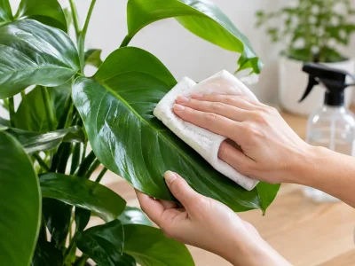How to Clean Plant Leaves Without Damaging Them