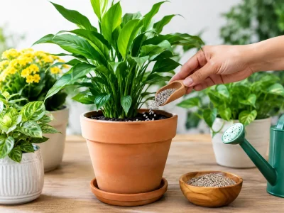 How to Fertilize Potted Plants Without Overdoing It