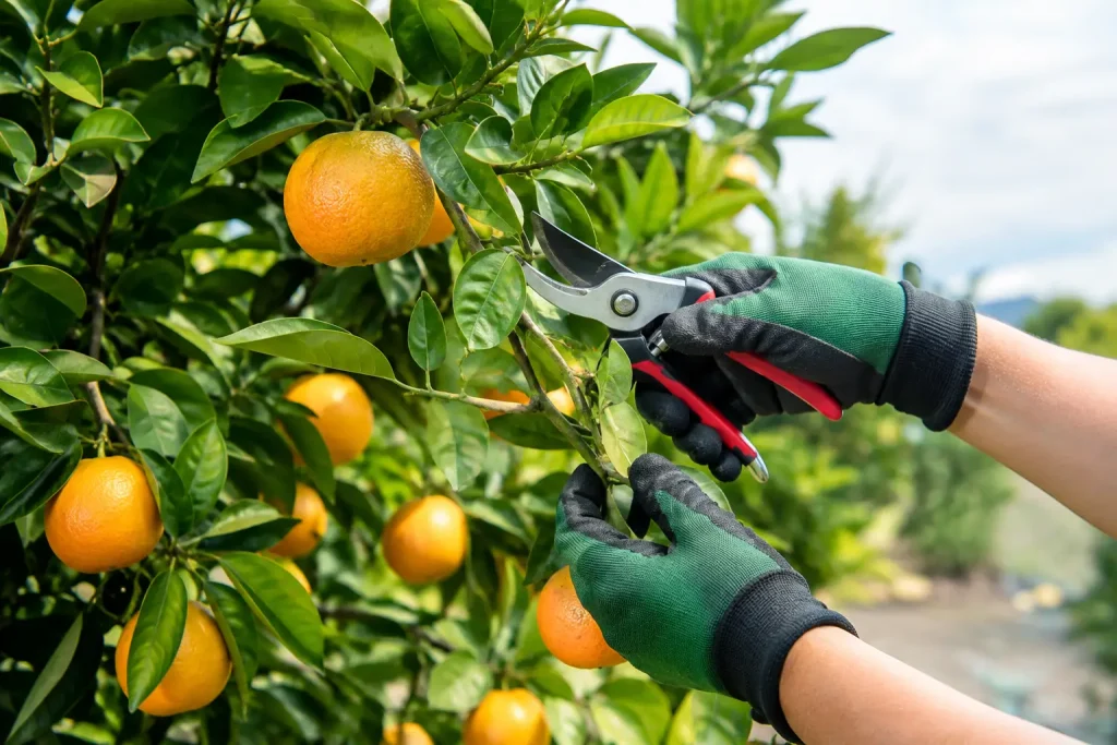 How to Prune Citrus Trees Without Losing Fruit