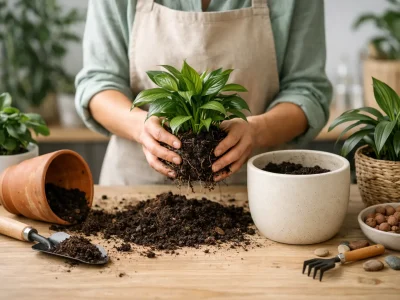 How to Repot Indoor Plants the Right Way