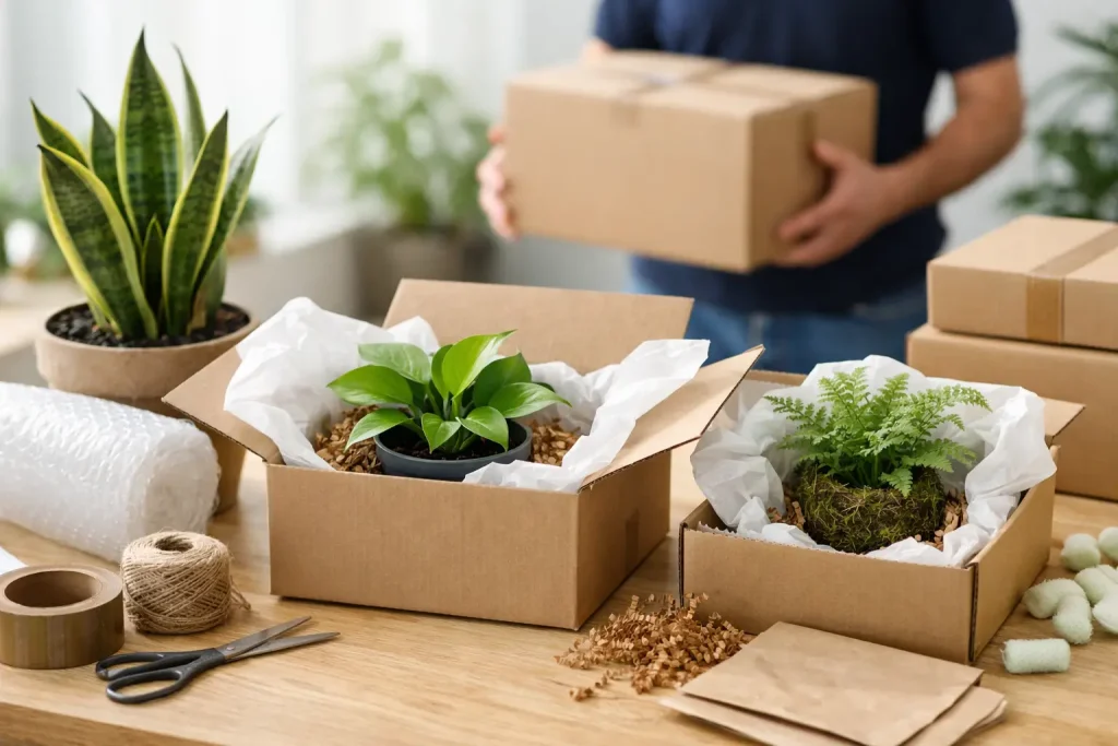 How to Ship Live Plants Without Stressing Them