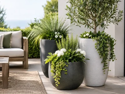 How to Style Patio Planters That Look Designed