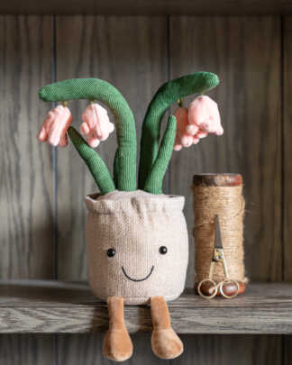 Pink Daffodil Plushie