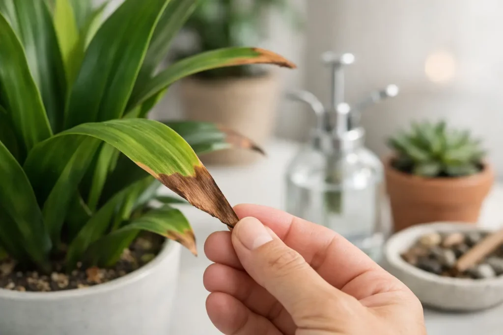 What Causes Brown Leaf Tips? Fix the Clue